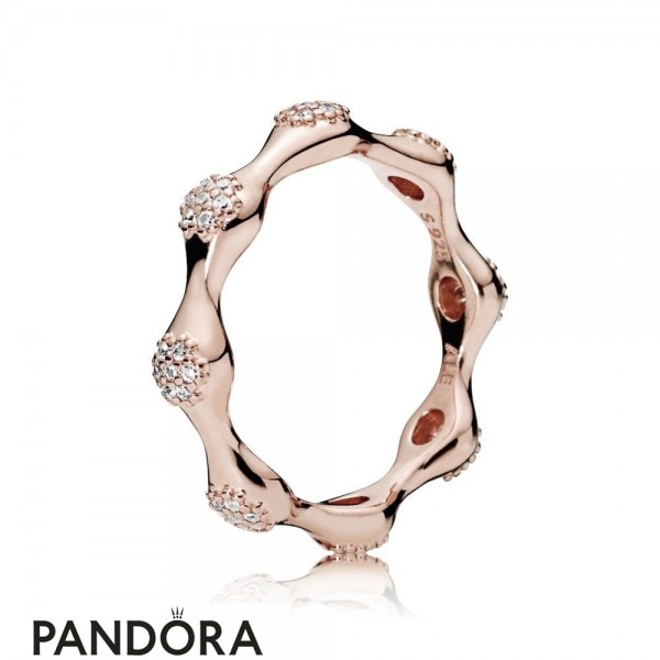 Women's Pandora Jewelry Modern Lovepods Ring Clear Official