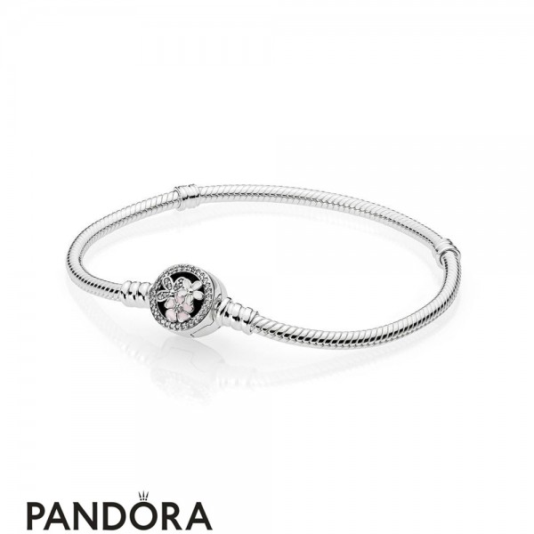 Pandora Jewelry Moments Bracelet With Poetic Blooms Clasp Official