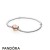 Pandora Jewelry Moments Silver Bracelet With Pandora Jewelry Rose Heart Clasp Official