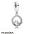 Women's Pandora Jewelry Mother And Baby Bird Hanging Charm Official