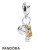Pandora Jewelry New York Highlights Dangle Charm Black & Yellow Enamel Official