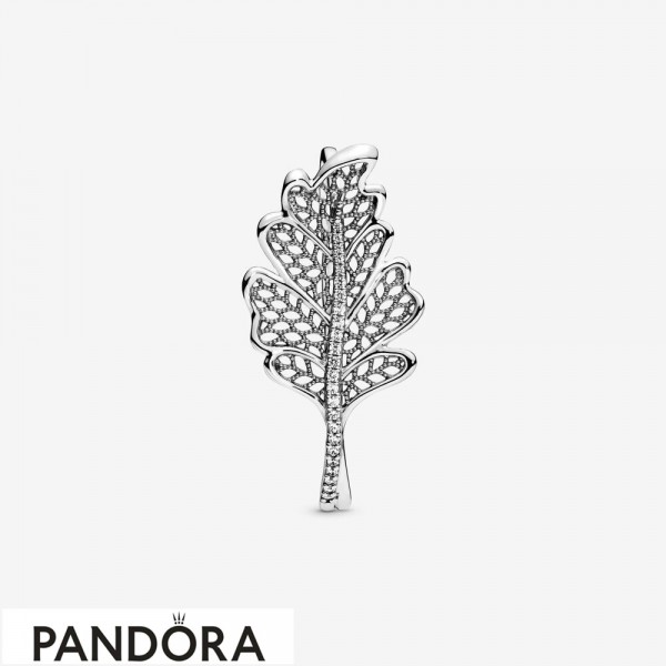 Women's Pandora Jewelry Oak Leaf Double Ring Official