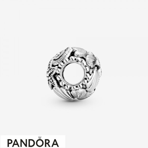 Pandora Jewelry Openwork Starfish Shells & Hearts Charm Official