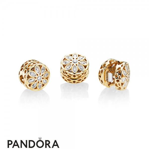 Pandora Jewelry Opulent Flower Clip Official