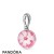 Pandora Jewelry Peach Blossom Flower Murano Charm Official
