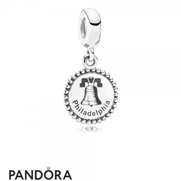 Pandora Jewelry Philadelphia Dangle Charm Black Enamel Official