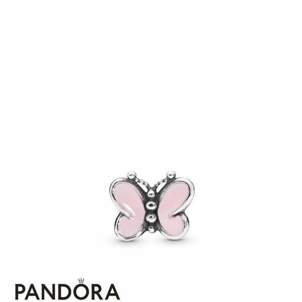 Pandora Jewelry Pink Butterfly Petite Charm Official