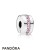 Women's Pandora Jewelry Pink Shining Path Clip Official