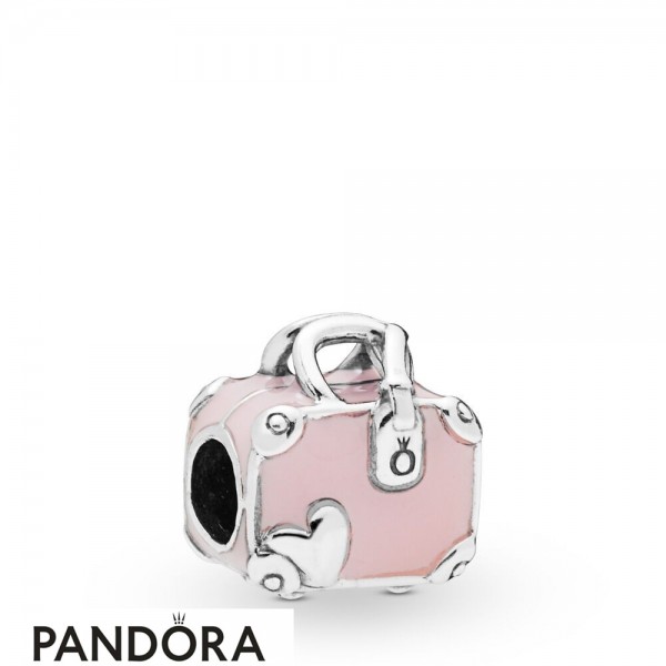 Pandora Jewelry Pink Travel Bag Charm Official
