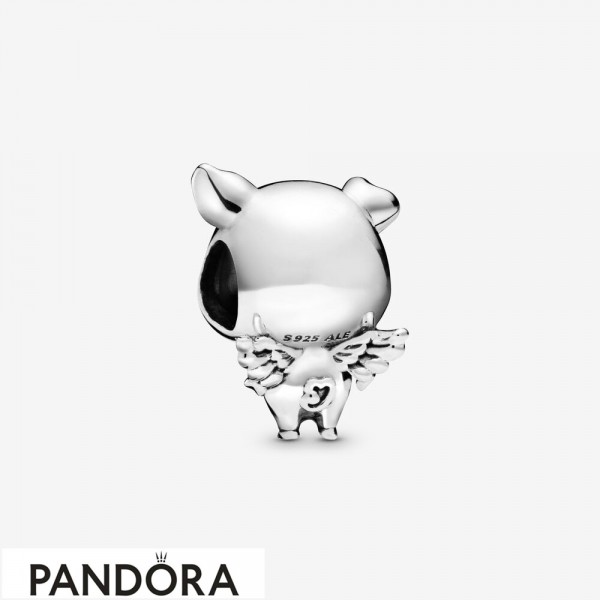 Women's Pandora Jewelry Pippo The Flying Pig Charm Official