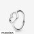 Pandora Jewelry Polished Open Heart Ring Official