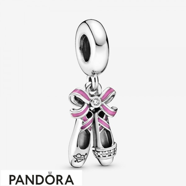 Women's Pandora Jewelry Punk Ballerina Shoes Hanging Charm Official