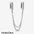 Pandora Jewelry Reflexions Sparkling Safety Chain Clip Charm Official