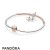 Pandora Jewelry Rose Bff Forever Bangle Set Official