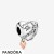 Pandora Jewelry Rose Chained Heart Charm Official