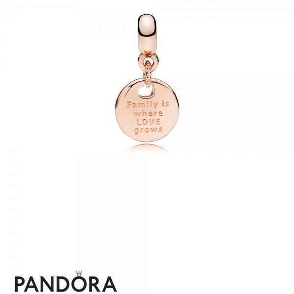 Pandora Jewelry Rose Essence Family Roots Hanging Charm Official
