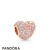Pandora Jewelry Rose Gleaming Ladybird Heart Charm Official
