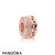 Pandora Jewelry Rose Hearts Of Pandora Jewelry Spacer Charm Official