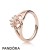 Pandora Jewelry Rose Interlocked Crowned Hearts Ring Official