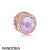 Pandora Jewelry Rose Lavender Radiant Hearts Charm Official