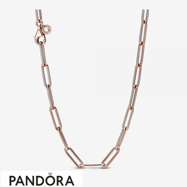 Pandora Jewelry Rose Long Link Cable Chain Necklace Official