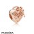 Pandora Jewelry Rose Love You Lock Charm Official