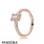 Pandora Jewelry Rose Luminous Ice Ring Official