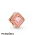 Pandora Jewelry Rose Enamel Pandora Jewelry Rose Reflexions Sparkling Pink Square Clip Charm Official