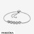 Pandora Jewelry Round Sparkle Slider Bracelet Official