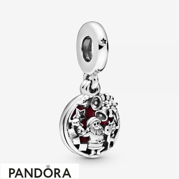 Pandora Jewelry Santa Love Peace Joy Dangle Charm Official