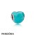 Pandora Jewelry Shape Of Love Charm Scuba Blue Crystal Official