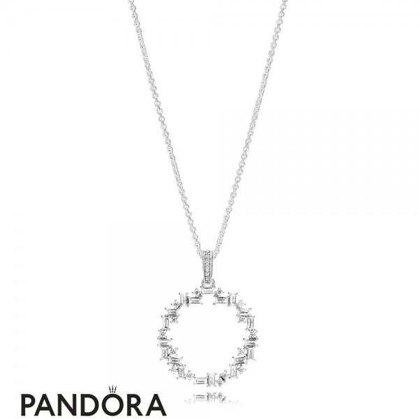 Pandora Jewelry Shards Of Sparkle Necklace Official