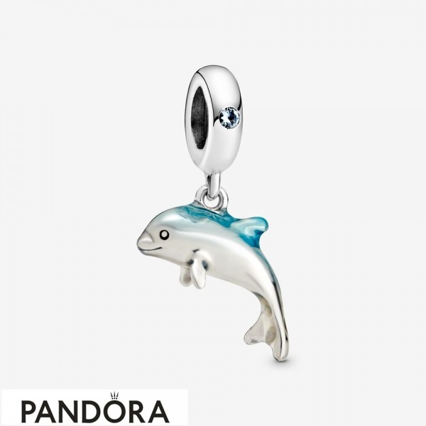 Pandora Jewelry Shimmering Dolphin Dangle Charm Official