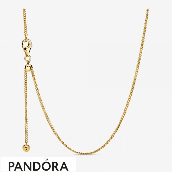 Pandora Jewelry Shine Curb Chain Necklace Official