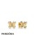 Pandora Jewelry Shine Decorative Butterflies Earring Studs Official