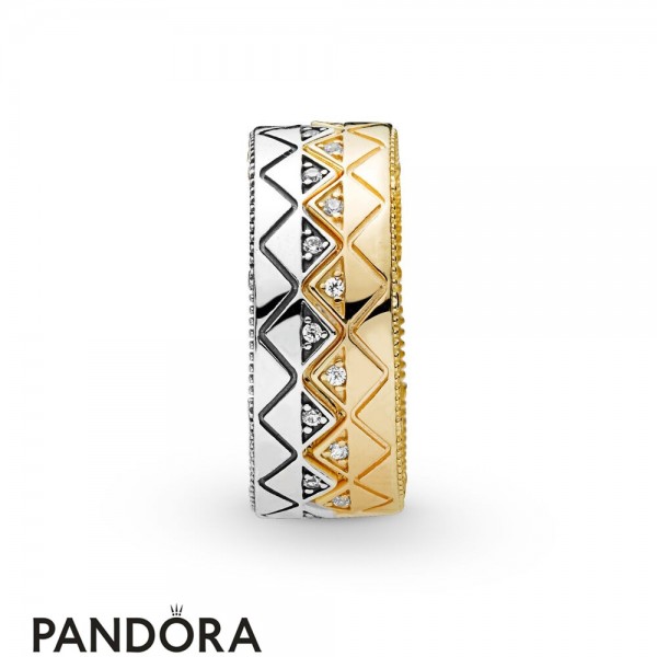 Pandora Jewelry Shine Exotic Crown Ring Stack Official