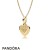 Pandora Jewelry Shine Logo Hearts Necklace Official Official