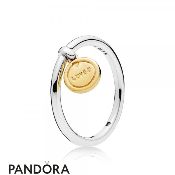 Pandora Jewelry Shine Medallion Of Love Ring Official