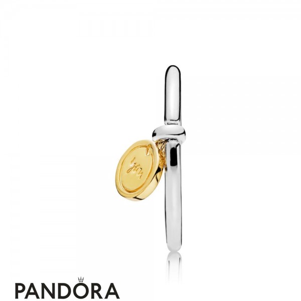 Pandora Jewelry Shine Medallion Of Love Ring Official
