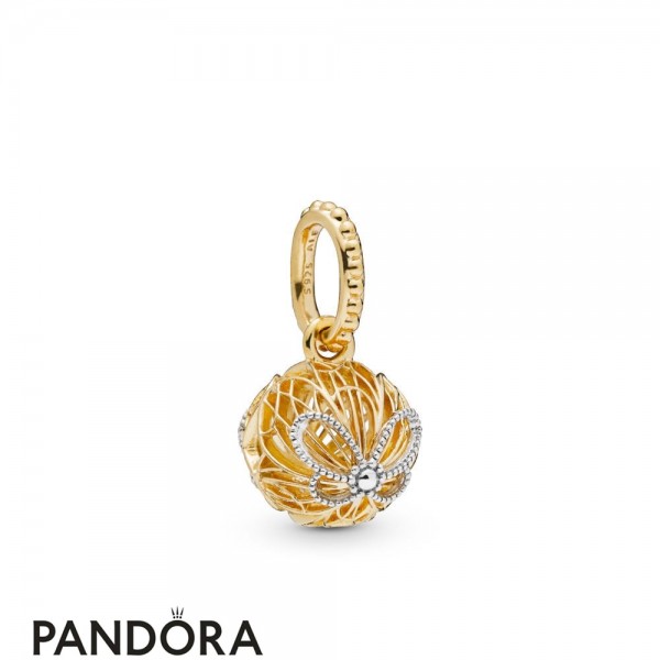 Pandora Jewelry Shine Openwork Butterflies Necklace Pendant Official
