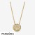 Pandora Jewelry Shine Sparkling Pattern Necklace Official