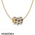 Pandora Jewelry Shine Stones And Stripes Spacer Necklace Official