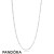 Pandora Jewelry Silver Beaded Necklace Chain Official