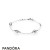 Women's Pandora Jewelry Silver Modern Lovepods Bracelet Official