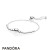 Pandora Jewelry Sliding Bracelet In Silver Thread Of Pearls Official