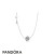 Pandora Jewelry Sliver Hollowing Silver River Necklace Official