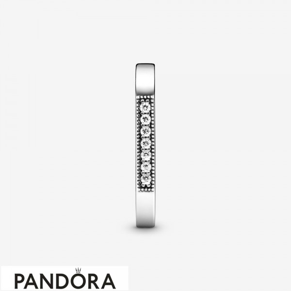 Pandora Jewelry Sparkling Bar Stacking Ring Official