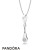 Women's Pandora Jewelry Sterling Silver Modern Lovepods Necklace Set Official