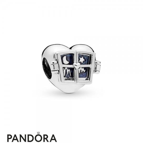 Women's Pandora Jewelry Window Heart Charm Official