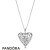 Pandora Jewelry Winter Collection Heart Of Winter Necklace Official Official